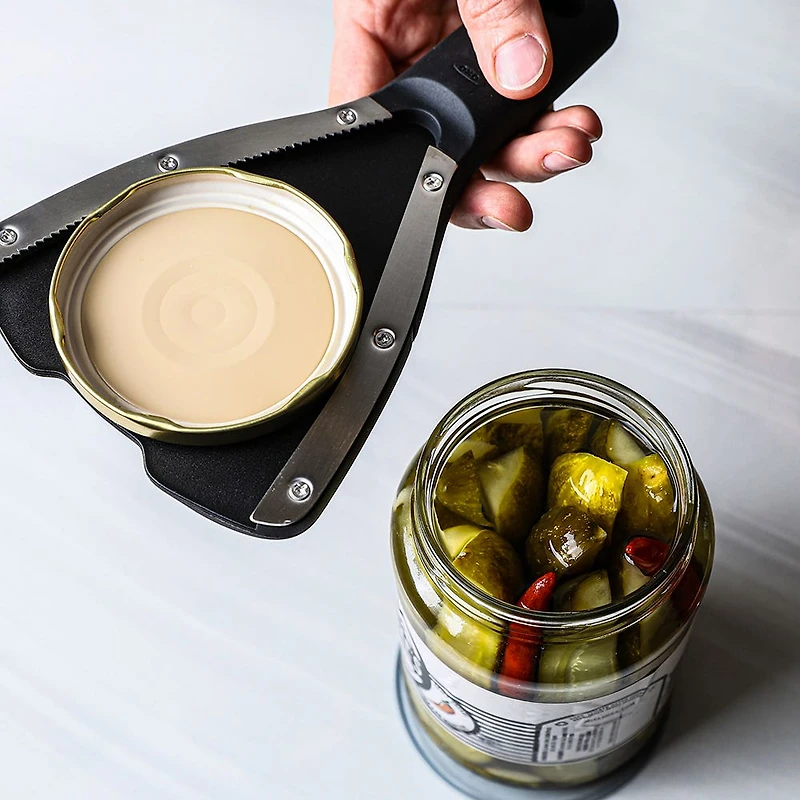 OXO Good Grips Jar Opener with Teeth (Black)