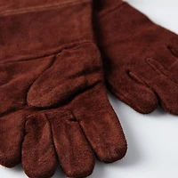 Outset BBQ Leather Grill Glove - Set of 2 (Brown)