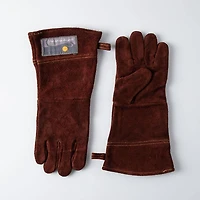 Outset BBQ Leather Grill Glove - Set of 2 (Brown)
