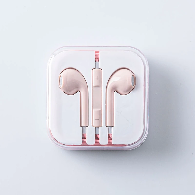 Connect Premium 'Solid' Earbuds with Storage Case (Asstd.)