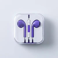 Connect Premium 'Solid' Earbuds with Storage Case (Asstd.)