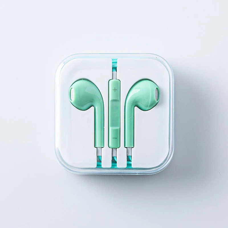 Connect Premium 'Solid' Earbuds with Storage Case (Asstd.)