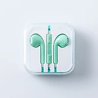 Connect Premium 'Solid' Earbuds with Storage Case (Asstd.)