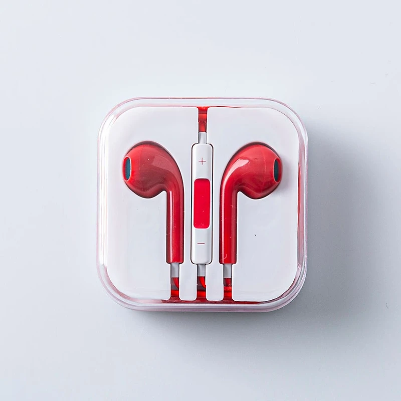 Connect Premium 'Solid' Earbuds with Storage Case (Asstd.)