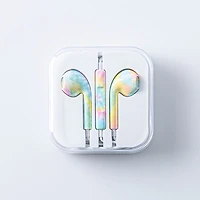 Connect Premium 'Patterned' Earbuds with Storage Case (Asstd.)