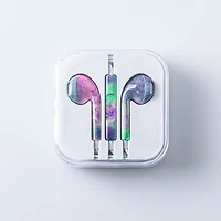 Connect Premium 'Patterned' Earbuds with Storage Case (Asstd.)