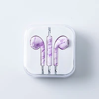 Connect Premium 'Patterned' Earbuds with Storage Case (Asstd.)
