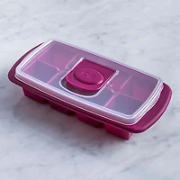 Joie Flip and Fill Ice Cube Tray with Lid X-Large Cubes (Asstd.)
