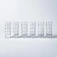 Godinger Radius Crystal-Cut Shot Glass - Set of 6 (1.5oz.)