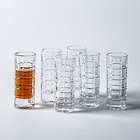 Godinger Radius Crystal-Cut Shot Glass - Set of 6 (1.5oz.)