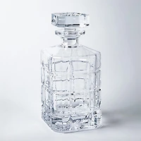 Godinger Radius Crystal-Cut Whiskey Decanter (28oz,)