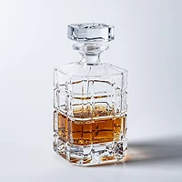 Godinger Radius Crystal-Cut Whiskey Decanter (28oz,)