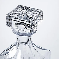 Godinger Dublin Crystal-Cut Whiskey Decanter Combo - Set of 5