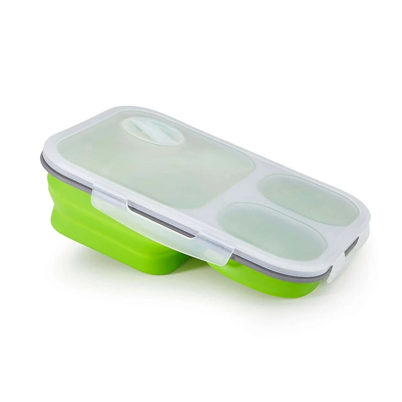KSP Lunch Pop! Bento 'Rectangle' Silicone Food Container (Asstd.)