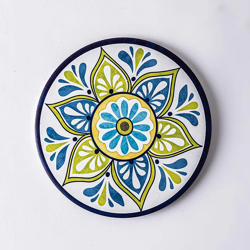 KSP Ceramica 'Madrid' Printed Ceramic Trivet 20cm