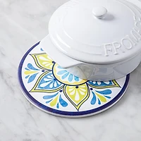 KSP Ceramica 'Madrid' Printed Ceramic Trivet 20cm