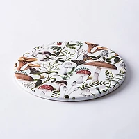 KSP Ceramica 'Mushrooms' Printed Ceramic Trivet 20cm