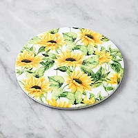 KSP Ceramica 'Sunflowers' Printed Ceramic Trivet 20cm
