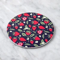 KSP Ceramica 'Strawberry' Printed Ceramic Trivet 20cm