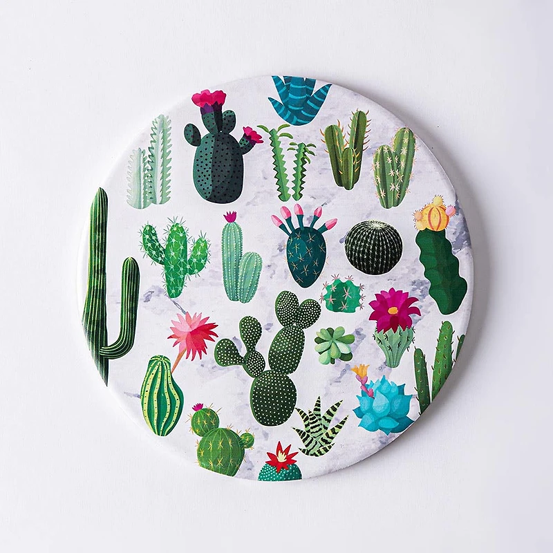 KSP Ceramica 'Cactus' Printed Ceramic Trivet 20cm