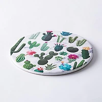 KSP Ceramica 'Cactus' Printed Ceramic Trivet 20cm