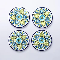 KSP Ceramica 'Madrid' Printed Ceramic Coaster - Set/4