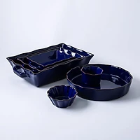 KSP Tuscana Fluted Ramekin 10cm Dia. x 6cm (Navy)