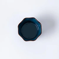 KSP Tuscana Fluted Ramekin 10cm Dia. x 6cm (Peacock)