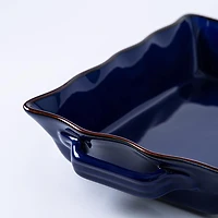 KSP Tuscana Fluted Bakeware Rect. Med 29x21x7cm (Navy)