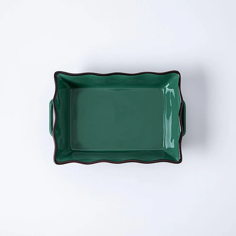 KSP Tuscana Fluted Bakeware Rect. Med 29x21x7cm (Forest)