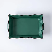 KSP Tuscana Fluted Bakeware Rect. Lrg 36.5x26x9cm (Forest)