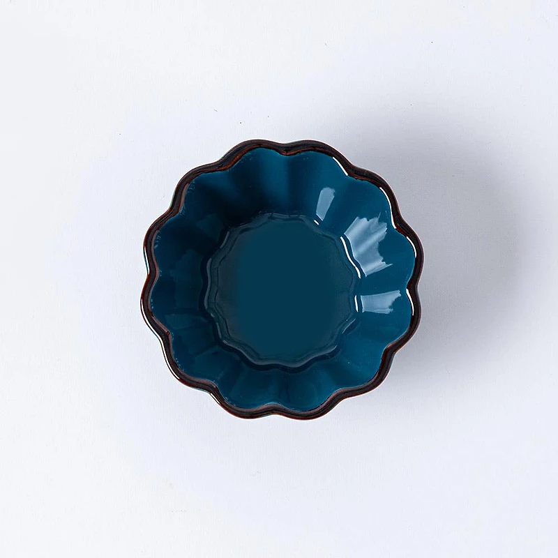 KSP Tuscana Fluted Mini Pie Dish (Peacock)