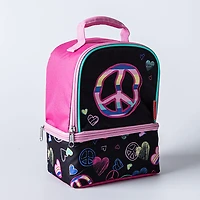 Thermos Non-Licensed 'Peace' Dual Lunch Bag