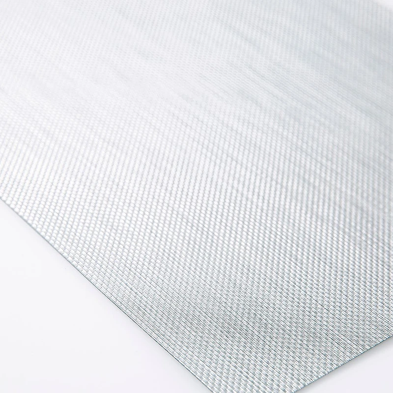 KSP Ritz Metallic 'Weave' PVC Placemat (Silver)
