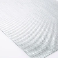 KSP Ritz Metallic 'Weave' PVC Placemat (Silver)