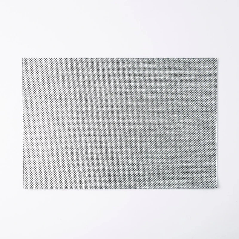KSP Ritz Metallic 'Weave' PVC Placemat (Silver)