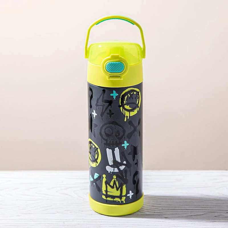 Thermos Funtainer 'Graffiti Dark' Funtainer Sport Bottle