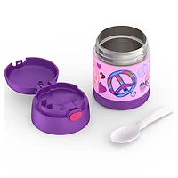 Thermos Double Wall 'Peace' Thermal Food Storage Jar-Spoon