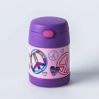 Thermos Double Wall 'Peace' Thermal Food Storage Jar-Spoon