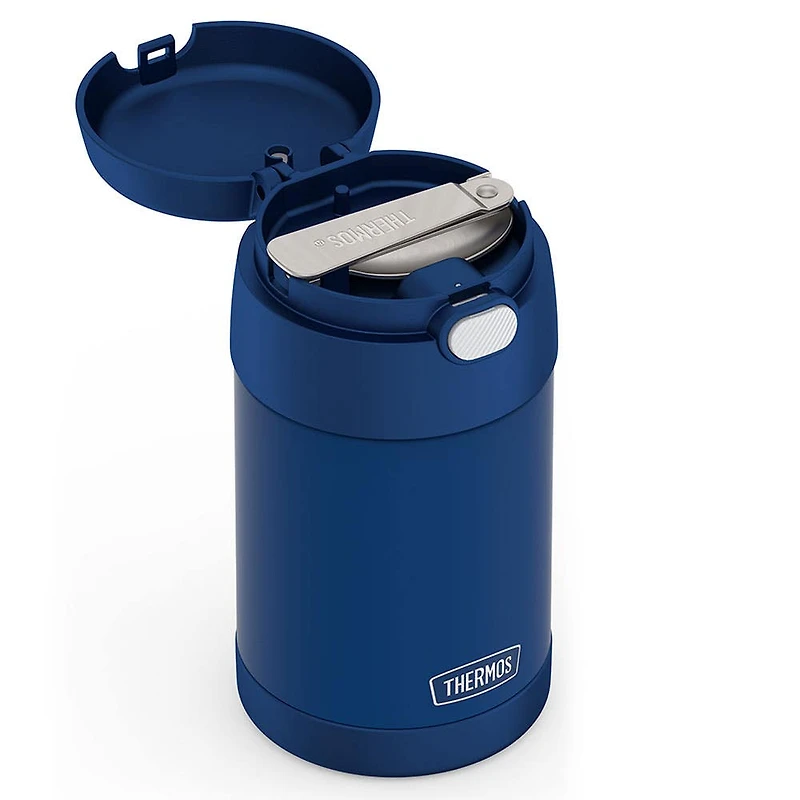Thermos Thermal Food Storage Jar-Spoon (Navy)