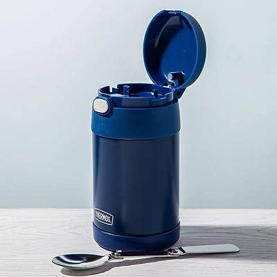 Thermos Thermal Food Storage Jar-Spoon (Navy)