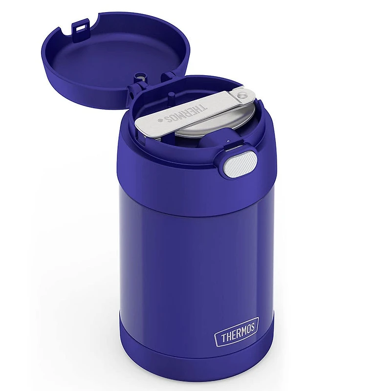 Thermos  Thermal Food Storage Jar-Spoon (Violet)