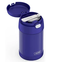 Thermos  Thermal Food Storage Jar-Spoon (Violet)