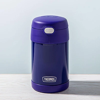 Thermos  Thermal Food Storage Jar-Spoon (Violet)