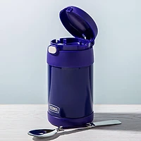 Thermos  Thermal Food Storage Jar-Spoon (Violet)