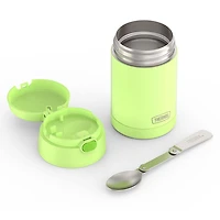 Thermos  Thermal Food Storage Jar-Spoon (Neon Lime)
