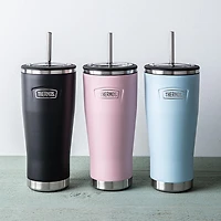 Thermos Icon Series Double Wall Tumbler with Straw (Glacier)