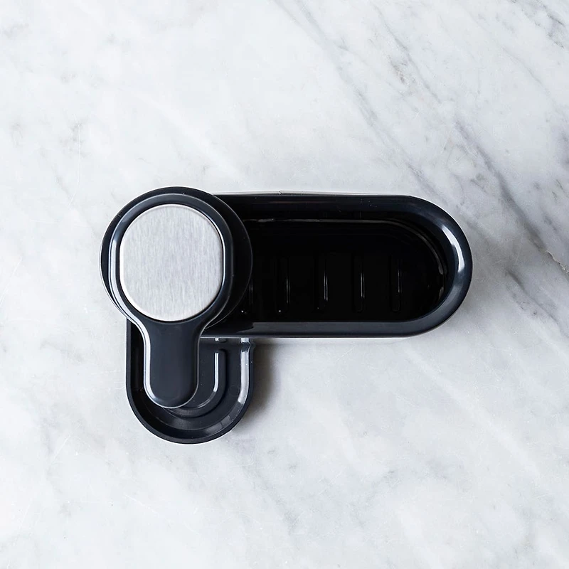 KSP Sinkhub Sink Caddy with Soap Pump (St/St - Black)