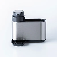 KSP Sinkhub Sink Caddy with Soap Pump (St/St - Black)