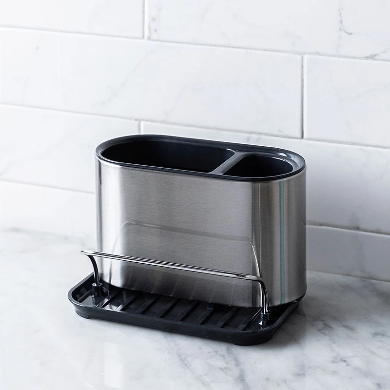 KSP Sinkhub Sink Caddy with Sponge Holder (St/St - Black)